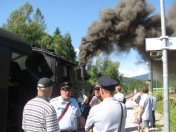 Jízdy parním vlakem z Bayerisch Eisenstein 2012