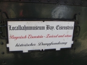 Jízdy parním vlakem z Bayerisch Eisenstein 2012